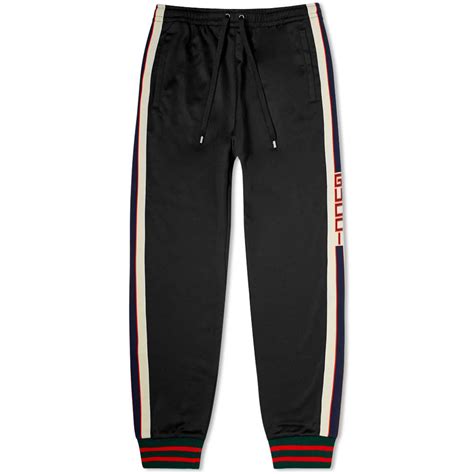 gucci logo track pants|gucci style track pants.